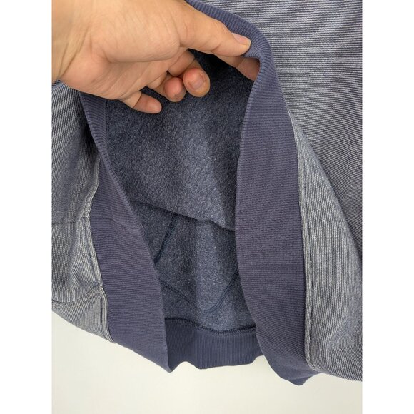 Under Armour ColdGear Hoodie Men Size L Fitted Pullover Athletic Distress Grunge - Picture 6 of 14